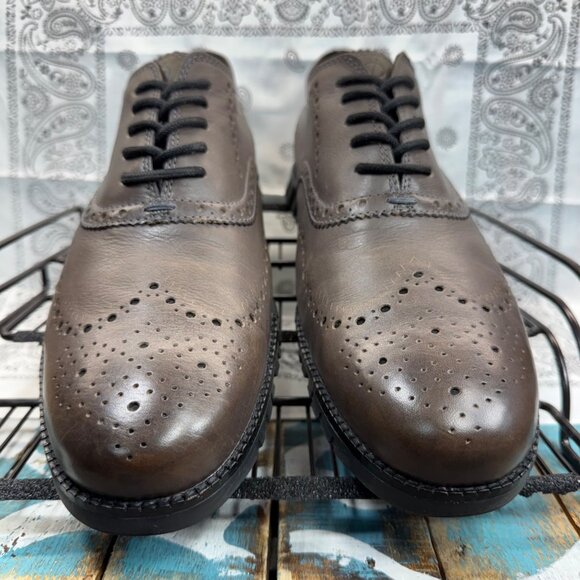 Cole Haan ZeroGrand Wingtip Oxford Burnished Pavement Men Shoes C30720 Sz 11.5 M main image 10